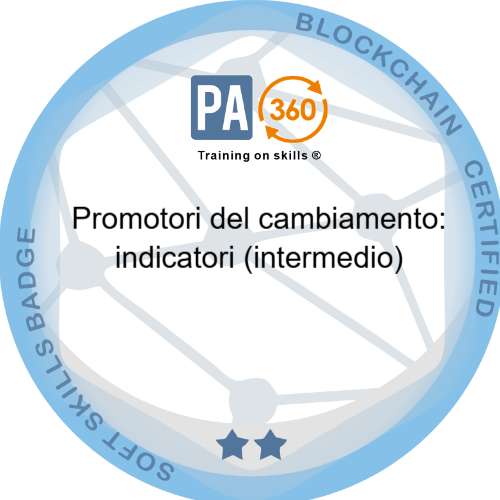 Promotori del cambiamento: indicatori (intermedio)